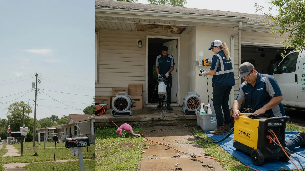 Storm Damage Water Removal in Amorita, OK near me